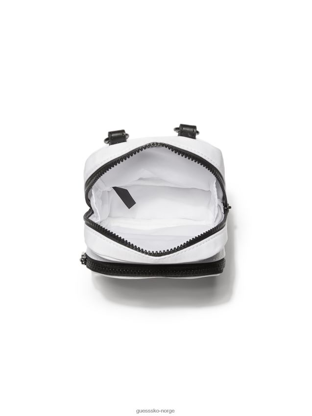 Guess hvit toby mini crossbody-veske hvit unisex F0LJ808837