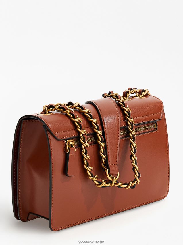 Guess izzy mini crossbody bag brun brun unisex F0LJ805081