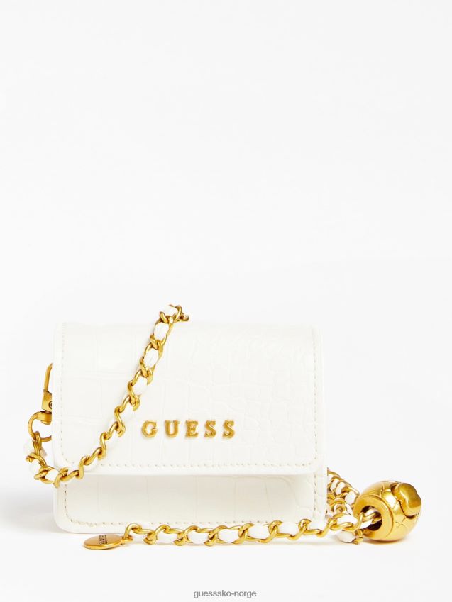 Guess mini crossbody-veske med krokodilletrykkunisex F0LJ803400