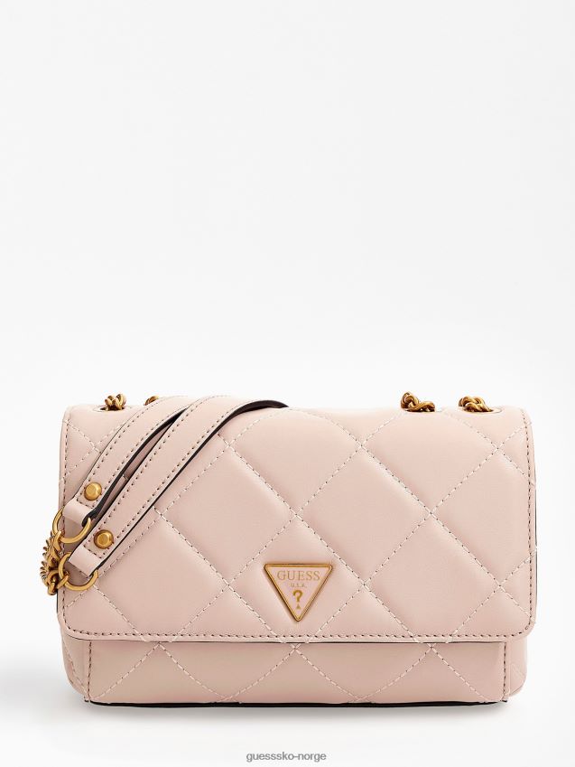 Guess nødvendig quiltet crossbody beige beige unisex F0LJ802689