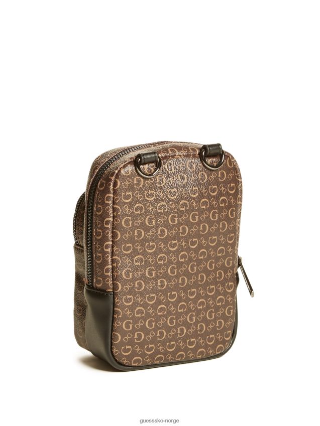 Guess naturlig toby mini crossbody-veske naturlig unisex F0LJ808834