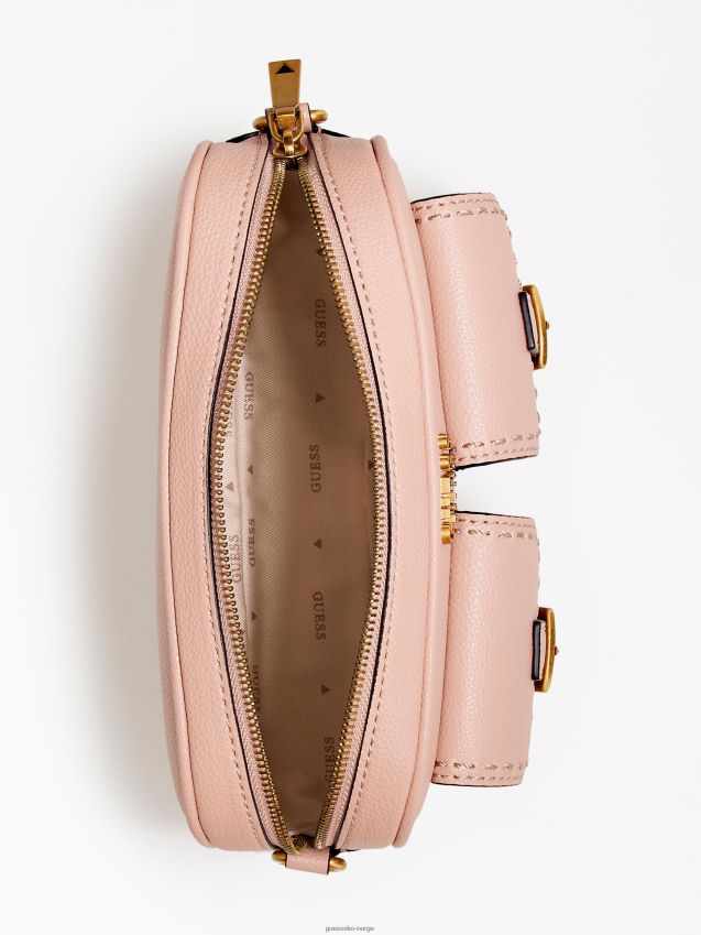 Guess no limit lomme mini crossbody bag rosa rosa unisex F0LJ803746