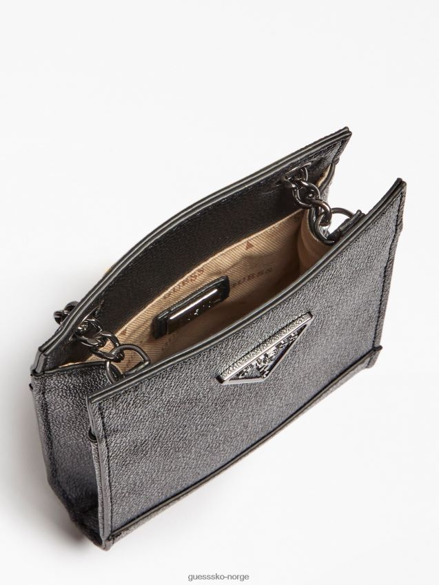 Guess noelle 4g ​​logo mini crossbody bag grå multi grå multi unisex F0LJ805235