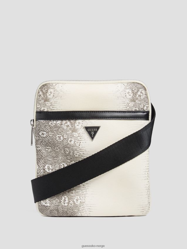 Guess off-night flat crossbody med glidelås av unisex F0LJ8010879