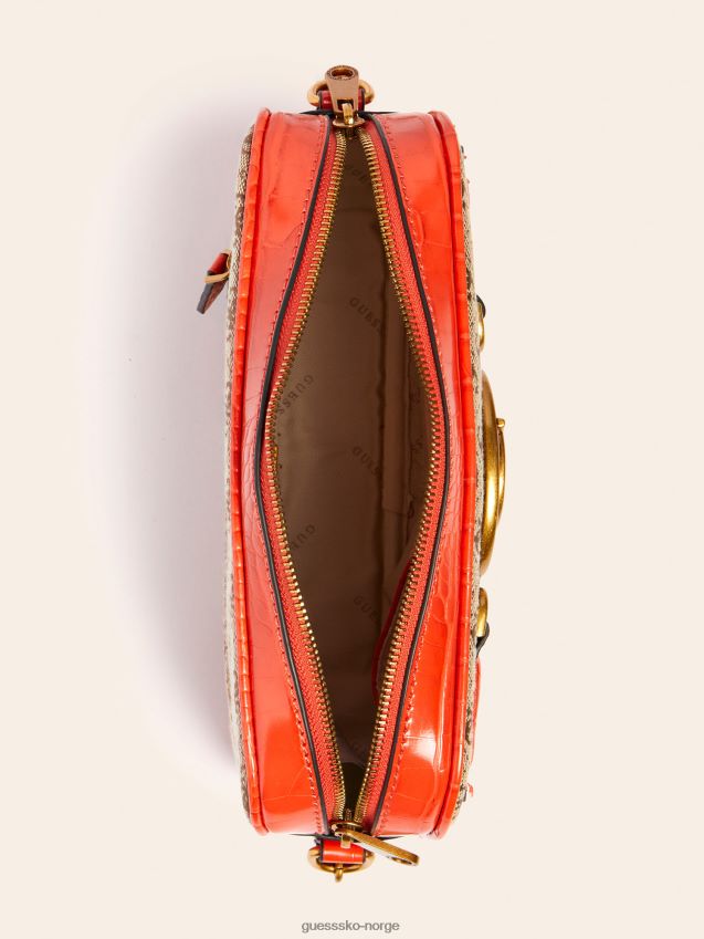Guess oransje aviana crossbody oransje unisex F0LJ804992