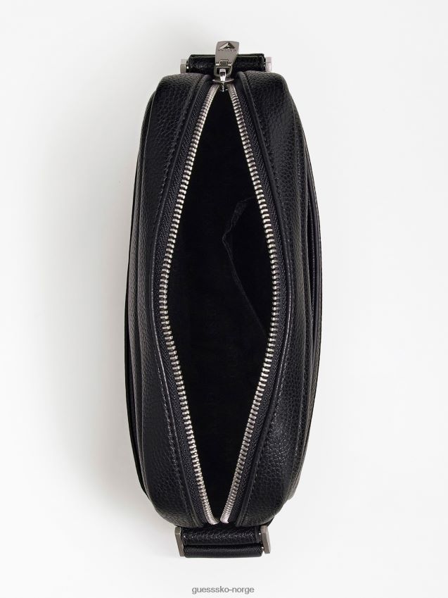 Guess riviera mini crossbody bag svart svart unisex F0LJ80896