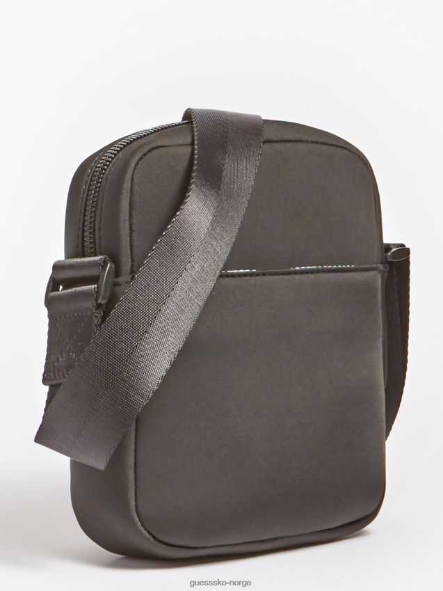 Guess svart crossbody-veske med logo svart unisex F0LJ801230