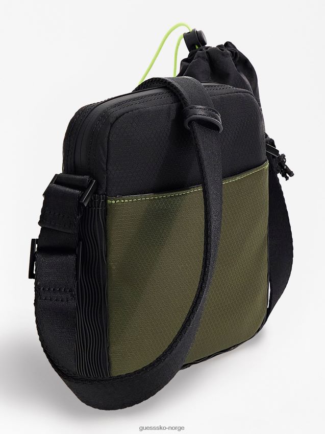 Guess svart multi certosa tech mini crossbody-veske svart multi unisex F0LJ80399