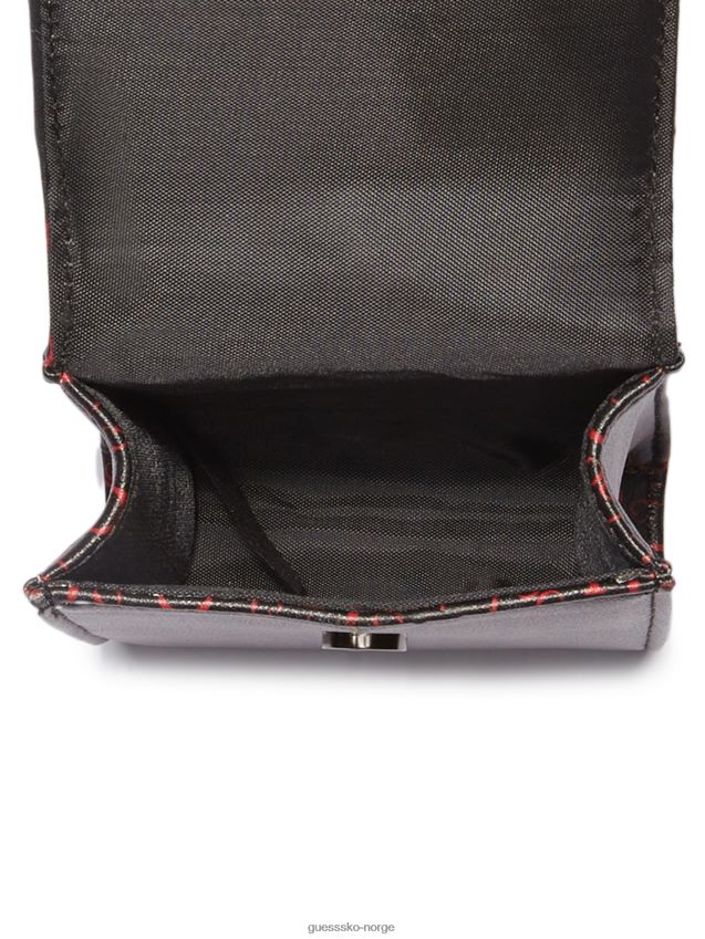 Guess svart multi-logo nylon crossbody svart multi unisex F0LJ808760