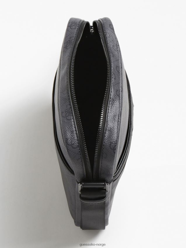 Guess svart vezzola 4g-logo mini crossbody-veske svart unisex F0LJ80586