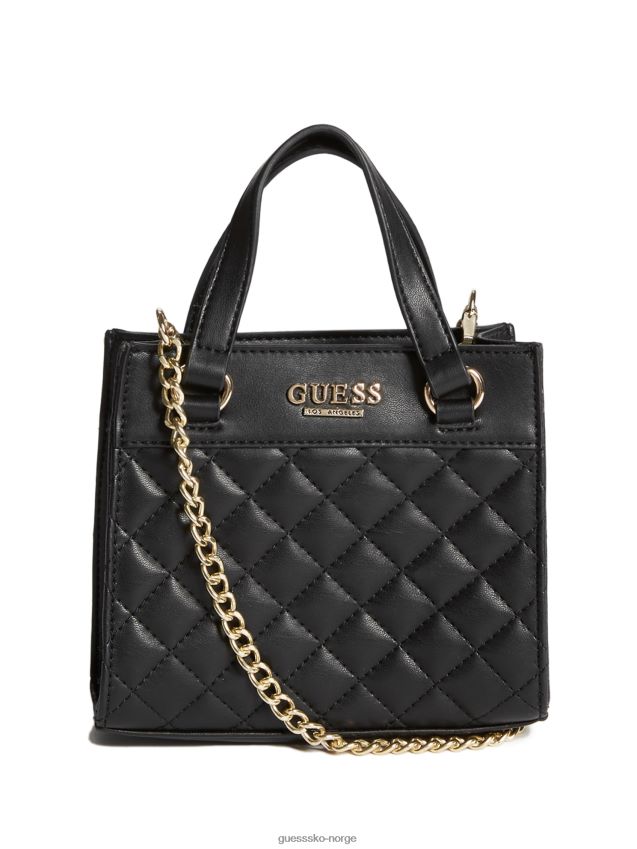 Guess taylor mini crossbody svart svart unisex F0LJ807635