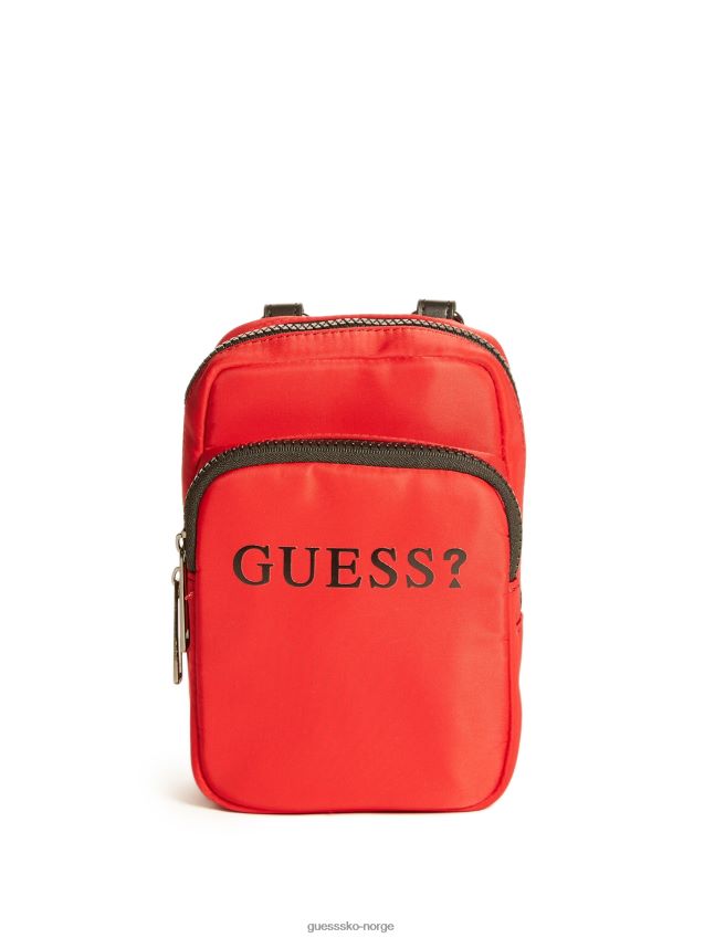 Guess toby mini crossbody bag rød rød unisex F0LJ808846