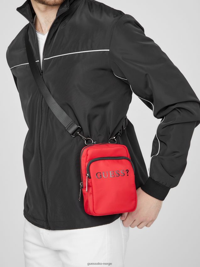 Guess toby mini crossbody bag rød rød unisex F0LJ808846