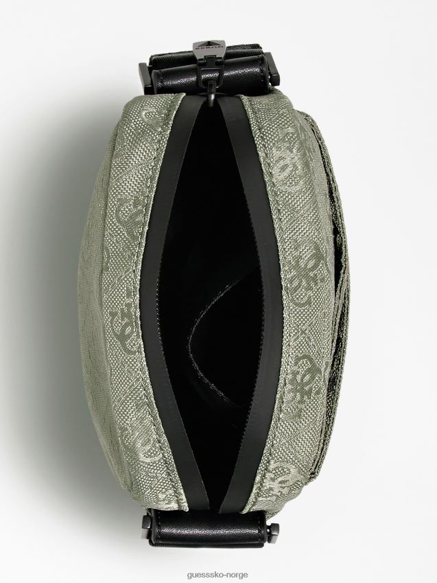 Guess vezzola nylon crossbody grønn grønn unisex F0LJ80369