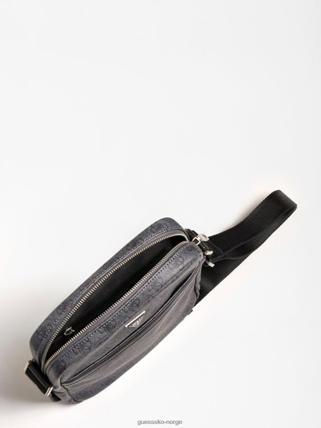 Guess vezzola smart 4g logo crossbody svart svart unisex F0LJ80722