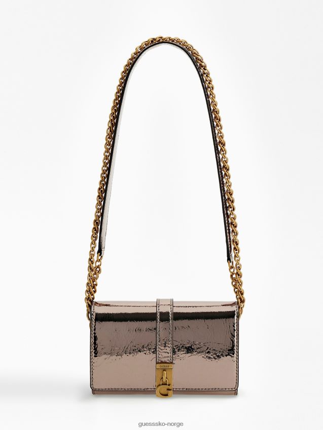 Guess virtuell foliert mini crossbody bag grå grå unisex F0LJ805290