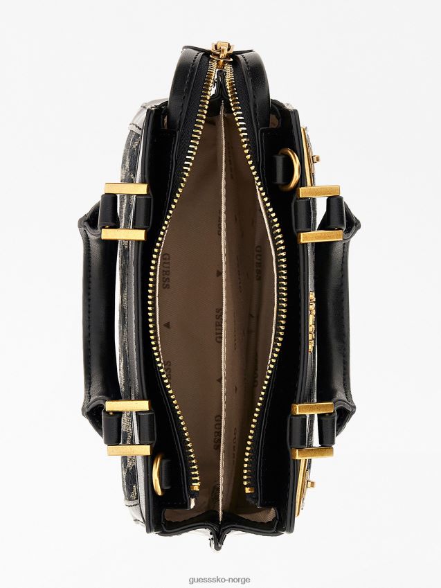 Guess Katey animalier mini veske svart svart unisex F0LJ805111