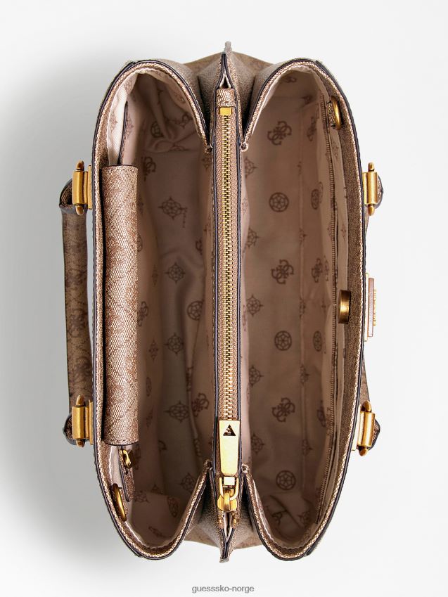 Guess alexie 4g logo veske beige beige unisex F0LJ805246