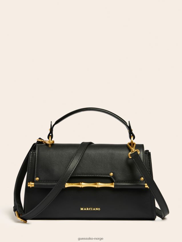 Guess alia ekte skinn veske svart svart unisex F0LJ805331