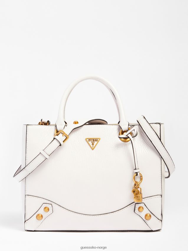 Guess amantea sjarm veske hvit hvit unisex F0LJ803096