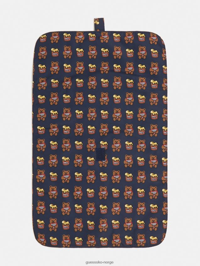 Guess blått multi newborn tilbehørssett blå multi unisex F0LJ802384