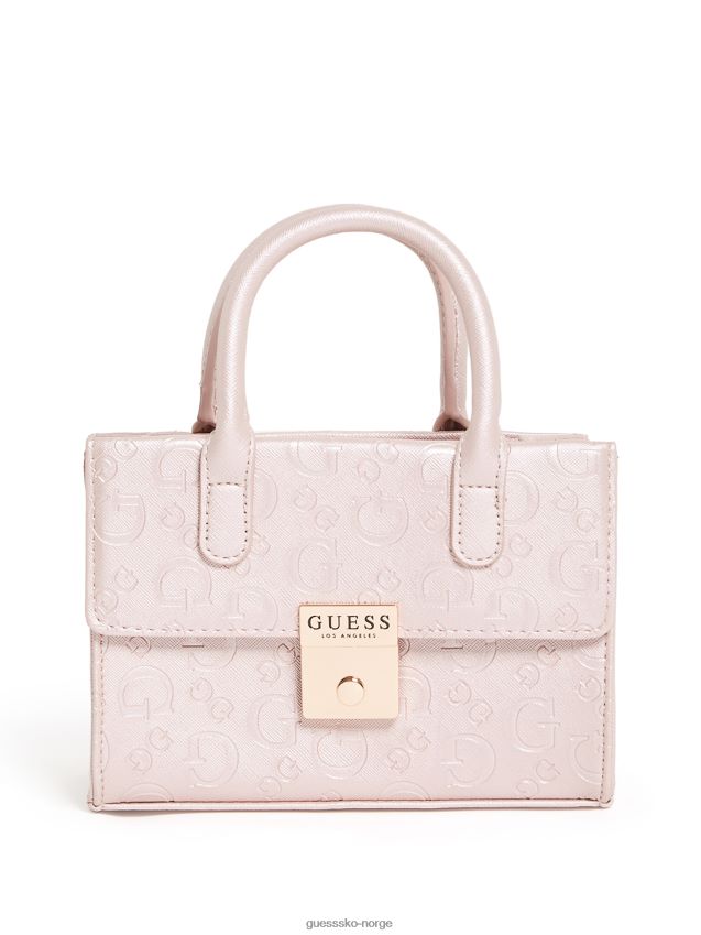 Guess blush sophie mini tote rødme unisex F0LJ807677