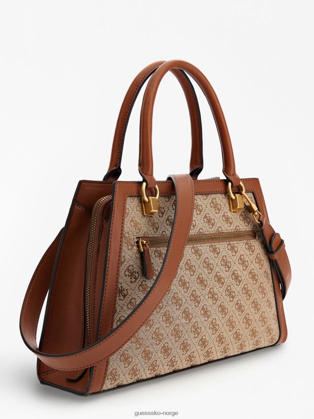 Guess brun katey 4g logo veske brun unisex F0LJ805109