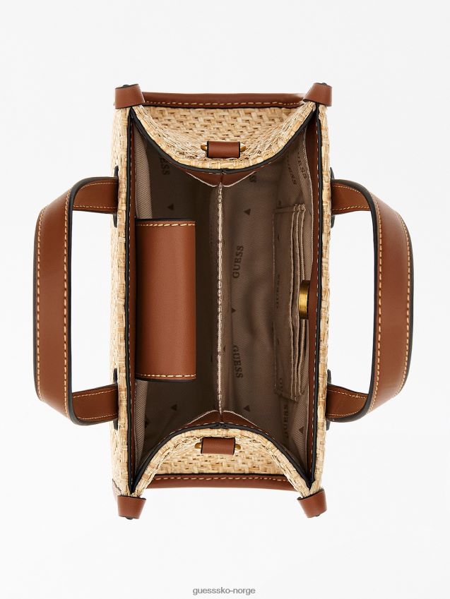 Guess brun silvana logo mini bag brun unisex F0LJ805277