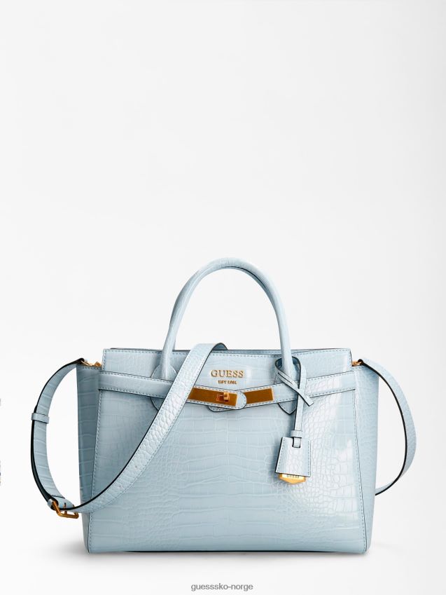 Guess enisa håndveske med krokodilletrykkunisex F0LJ805370