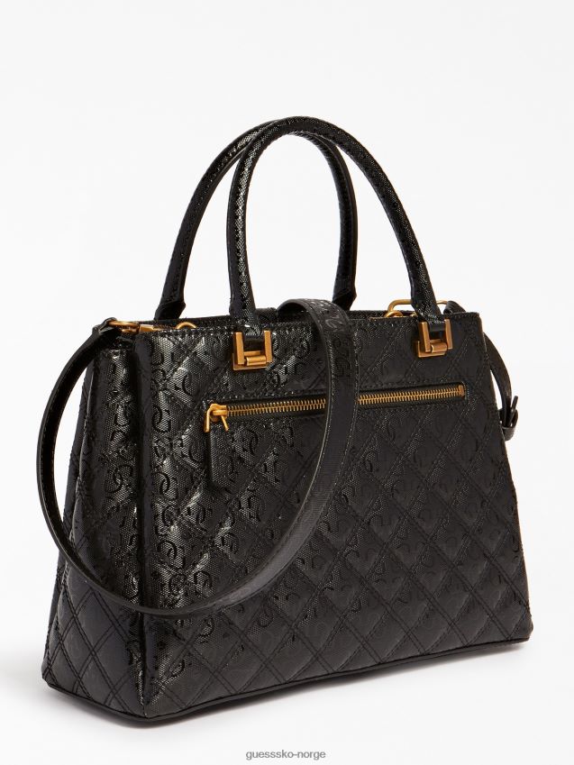 Guess gaia 4g logo veske svart svart unisex F0LJ805003