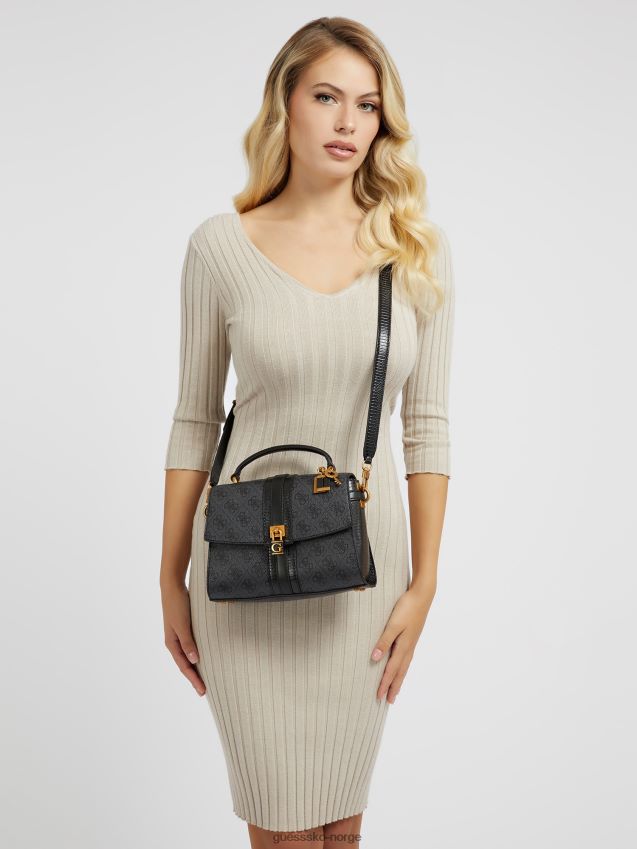 Guess ginevra 4g logo veske grå grå unisex F0LJ805141