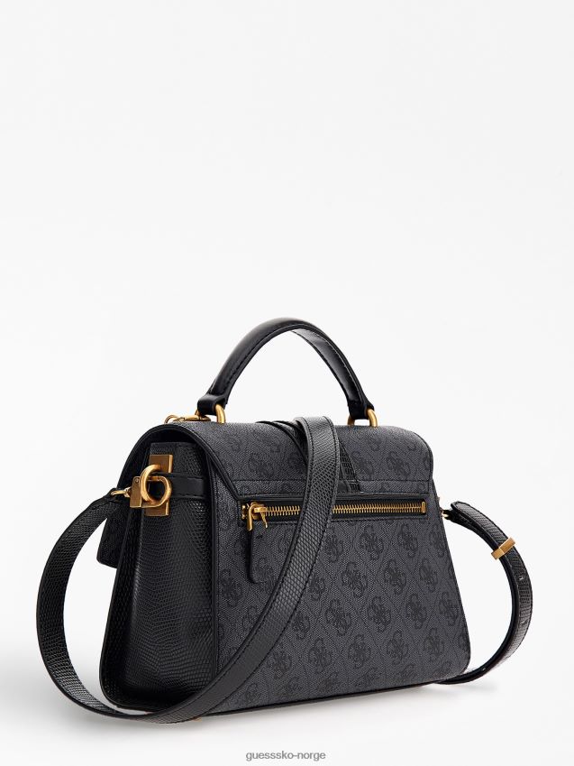 Guess ginevra 4g logo veske grå grå unisex F0LJ805141