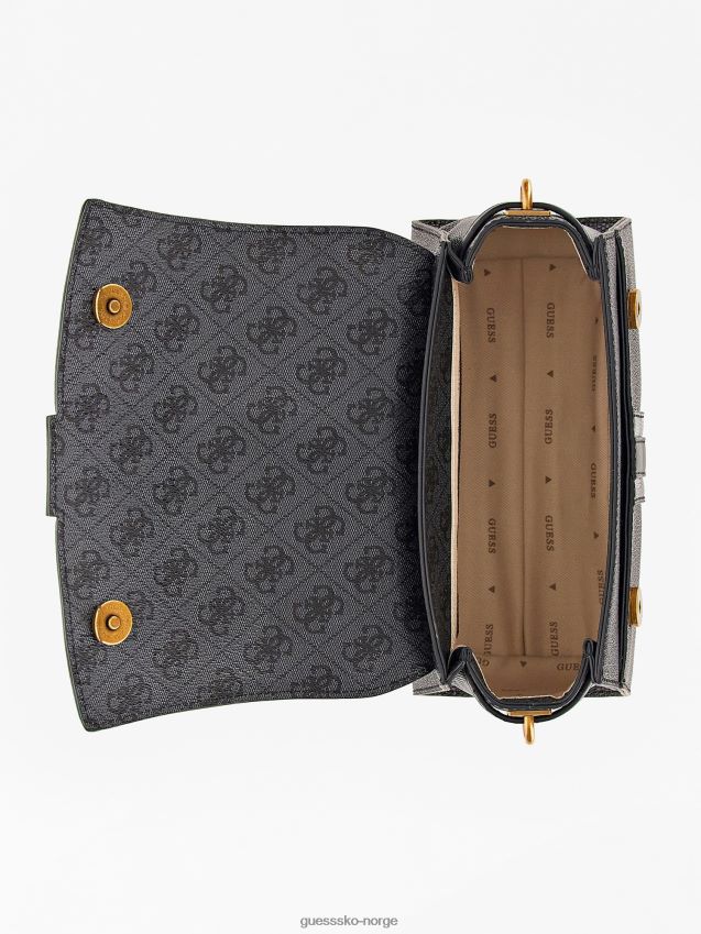 Guess ginevra 4g logo veske grå grå unisex F0LJ805141