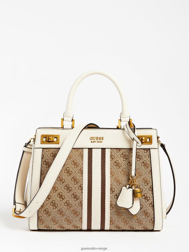 Guess hvit katey 4g logo veske hvit unisex F0LJ805030