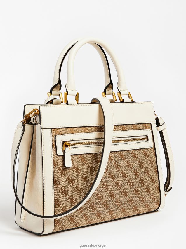 Guess hvit katey 4g logo veske hvit unisex F0LJ805030