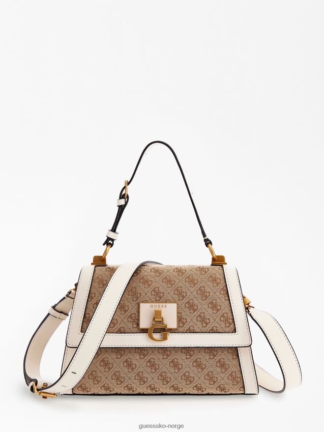 Guess katey 4g logo veske hvit hvit unisex F0LJ805204