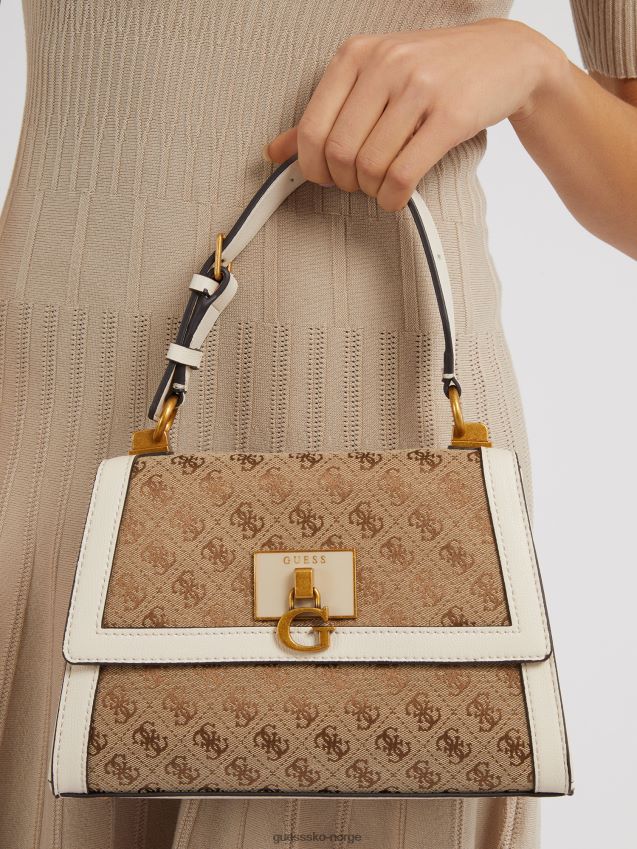 Guess katey 4g logo veske hvit hvit unisex F0LJ805204