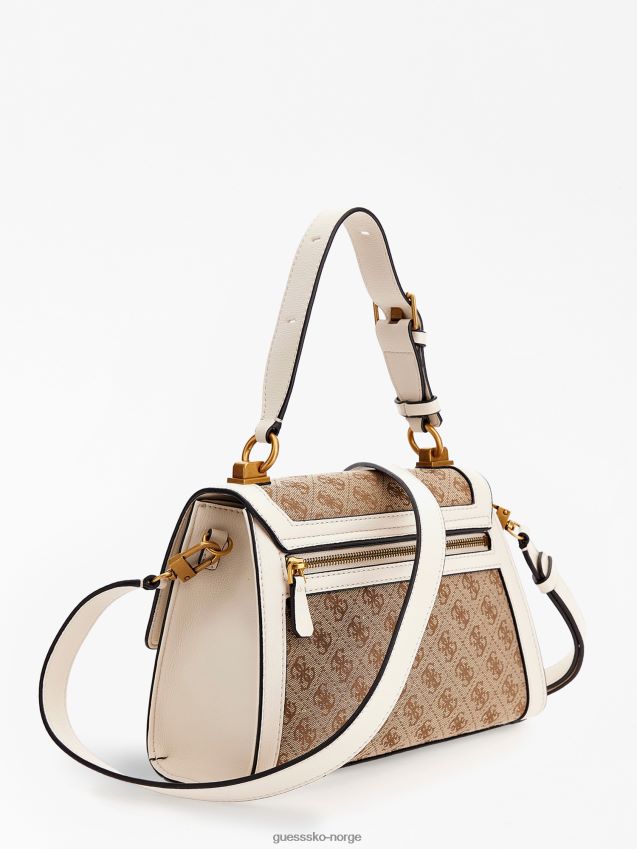 Guess katey 4g logo veske hvit hvit unisex F0LJ805204