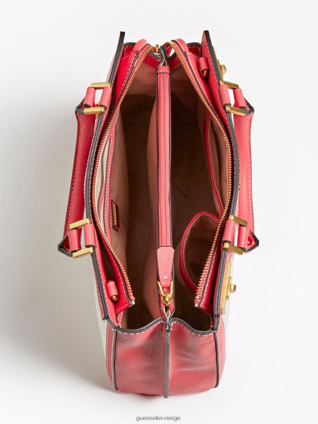 Guess katey logo sjarm håndveske fuchsia fuchsia unisex F0LJ803951