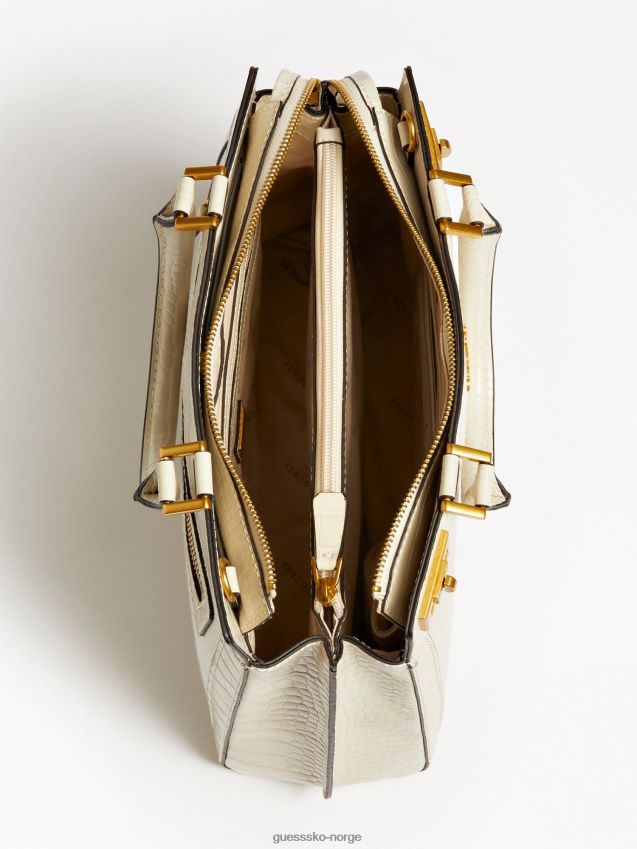 Guess katey logo sjarm håndveske hvit hvit unisex F0LJ803851