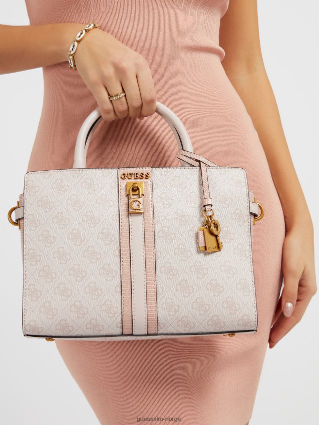 Guess krem ginevra 4g logo veske krem unisex F0LJ805200