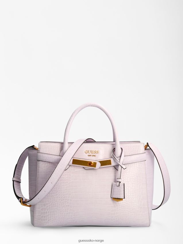 Guess lilla enisa håndveske med krokodilletrykk syrin unisex F0LJ803907