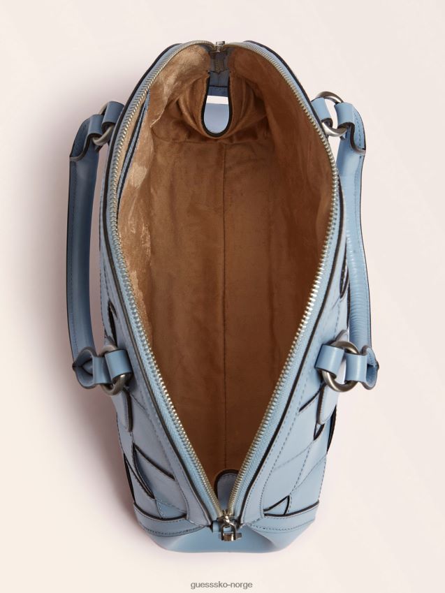 Guess multi beige giorgia luxe håndveske i ekte skinn multi beige unisex F0LJ806187