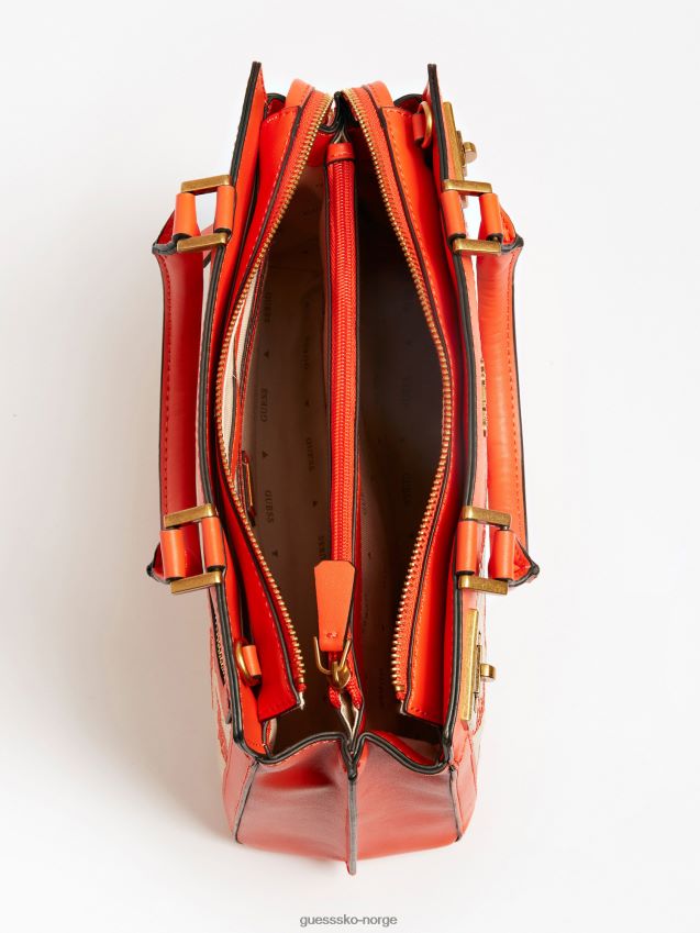 Guess oransje katey 4g veske med peonylogo oransje unisex F0LJ804977