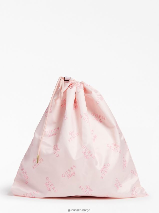 Guess rosa nyfødt tilbehørssett rosa unisex F0LJ802308