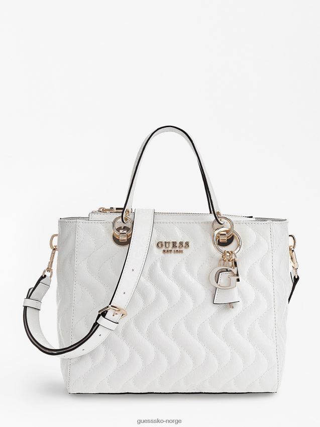 Guess sasky 4g logo veske hvit hvit unisex F0LJ805158