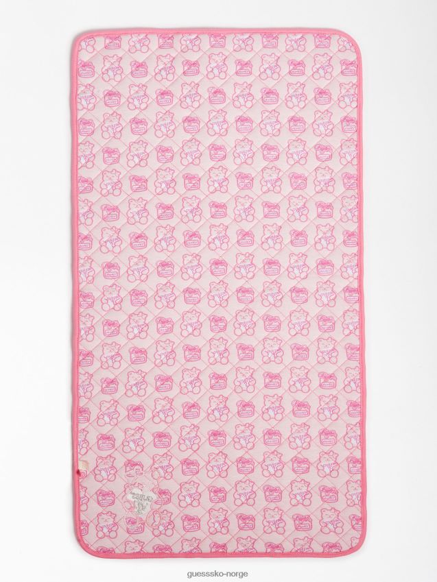 Guess stelleveske med logo foran i rosa rosa unisex F0LJ802343