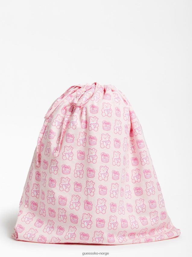 Guess stelleveske med logo foran i rosa rosa unisex F0LJ802343