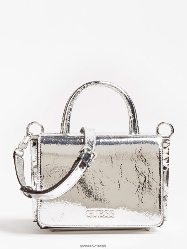 Guess tia laminert veske sølv sølv unisex F0LJ805694