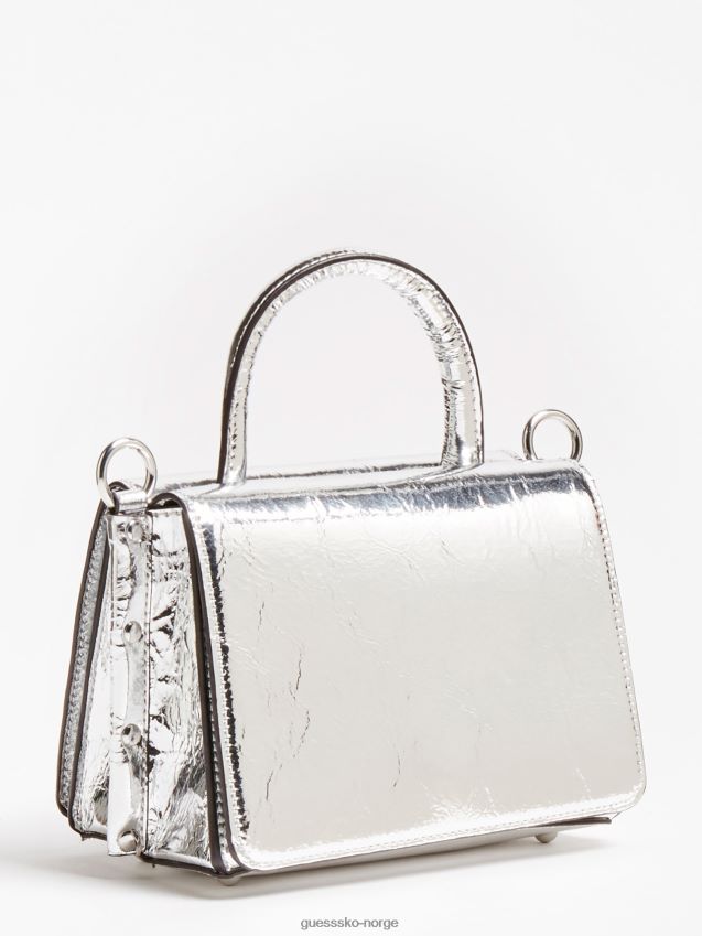 Guess tia laminert veske sølv sølv unisex F0LJ805694